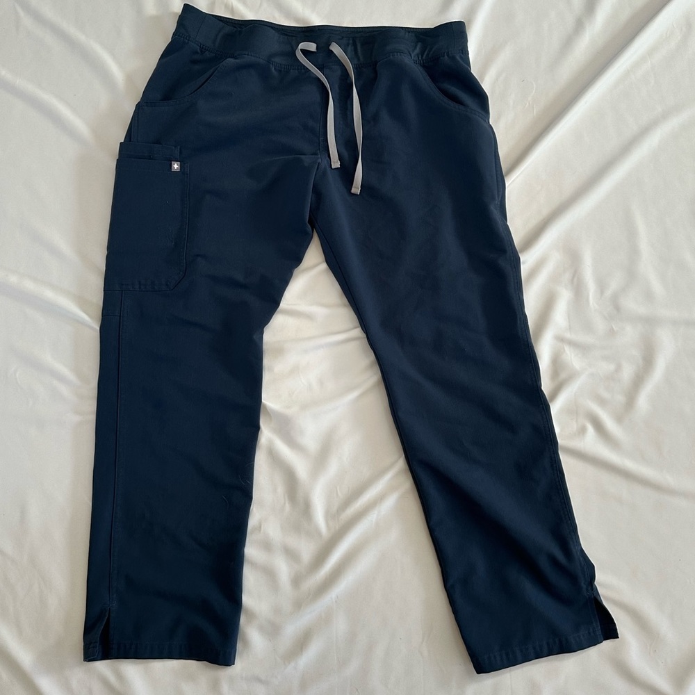 Figs Dark Harbor Kade Cargo Scrub Pants